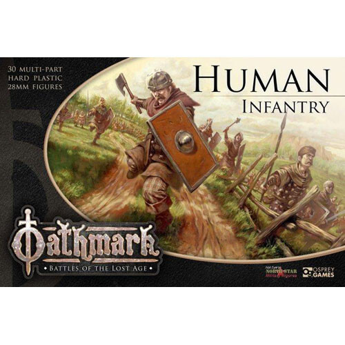 Миниатюра North Star Military Figures Oathmark Miniatures: Human Infantry 
Миниатюра North Star Military Figures Oathmark Miniatures: Human Infantry