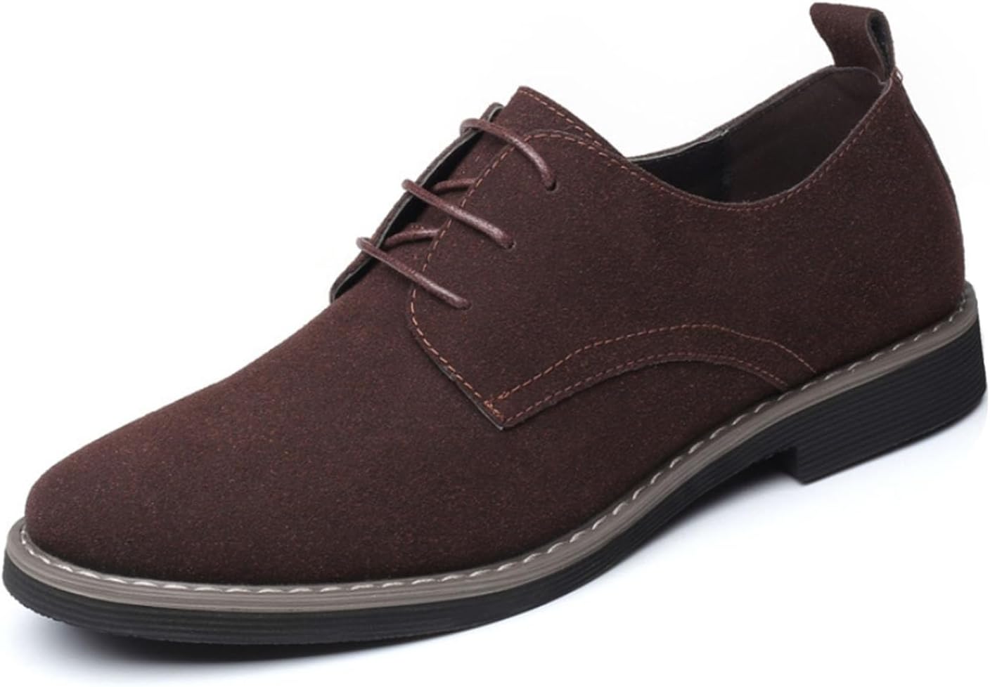 Мужские замшевые оксфорды со шнуровкой, классические деловые и повседневные туфли Generic, коричневый
Мужские замшевые оксфорды со шнуровкой, классические деловые и повседневные туфли Generic, коричневый