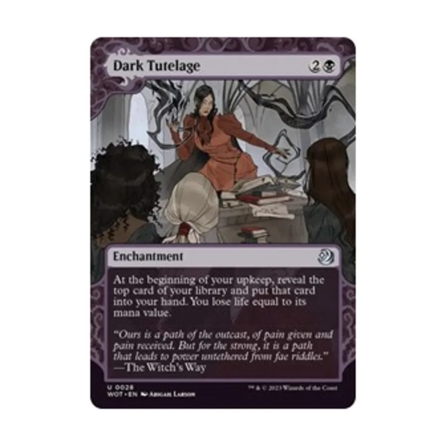 CCG Темная опека (U), MTG - Wilds of Eldraine: Enchanting Tales
CCG Темная опека (U), MTG - Wilds of Eldraine: Enchanting Tales