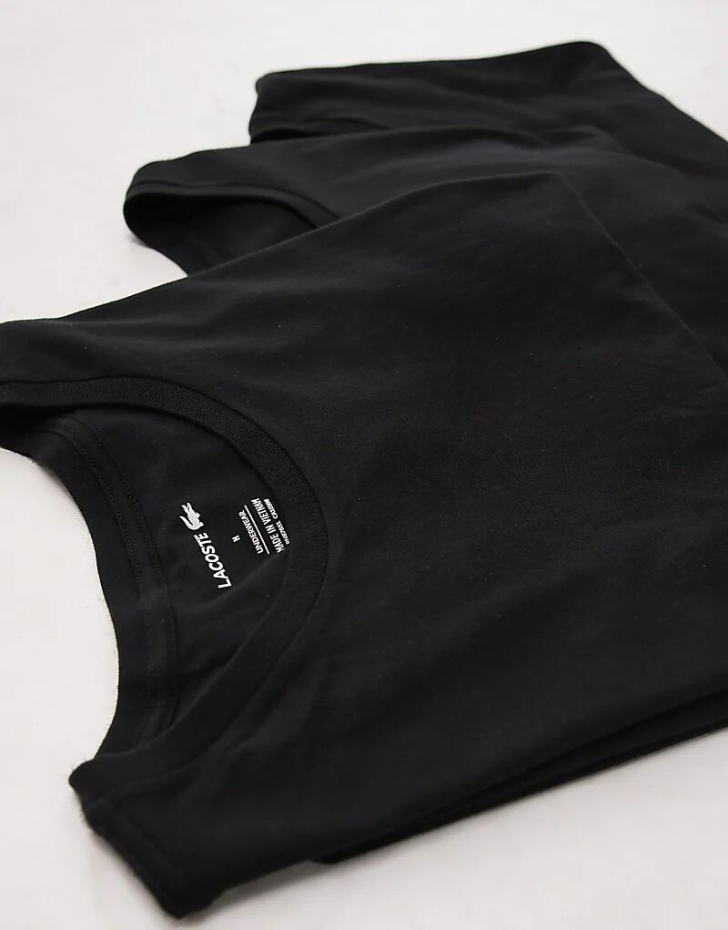 Комплект из 3 футболок Lacoste черного цвета
Комплект из 3 футболок Lacoste черного цвета