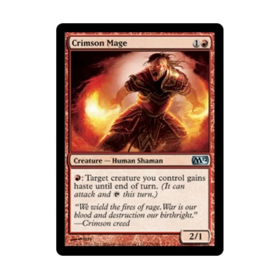 CCG Багровый маг (U) (фольга), MTG - Magic 2012
CCG Багровый маг (U) (фольга), MTG - Magic 2012