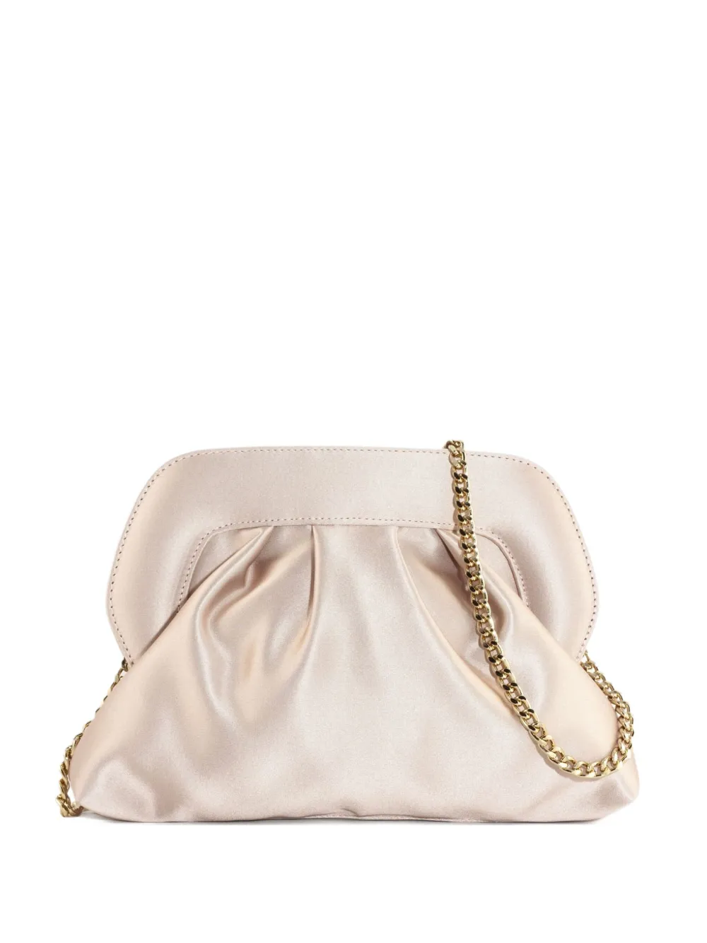 Сумка-клатч с цепочным ремешком и эффектом присборенности Roberto Festa, нейтральный
Сумка-клатч с цепочным ремешком и эффектом присборенности Roberto Festa, нейтральный