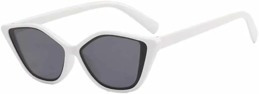 Солнцезащитные очки с защитой от УФ-излучения UV400 | «Кошачий глаз», маленькая оправа | Линзы конфетных цветов для занятий спортом на открытом воздухе и вождения DSVIGF, White Gray
Солнцезащитные очки с защитой от УФ-излучения UV400 | «Кошачий глаз», маленькая оправа | Линзы конфетных цветов для занятий спортом на открытом воздухе и вождения DSVIGF, White Gray