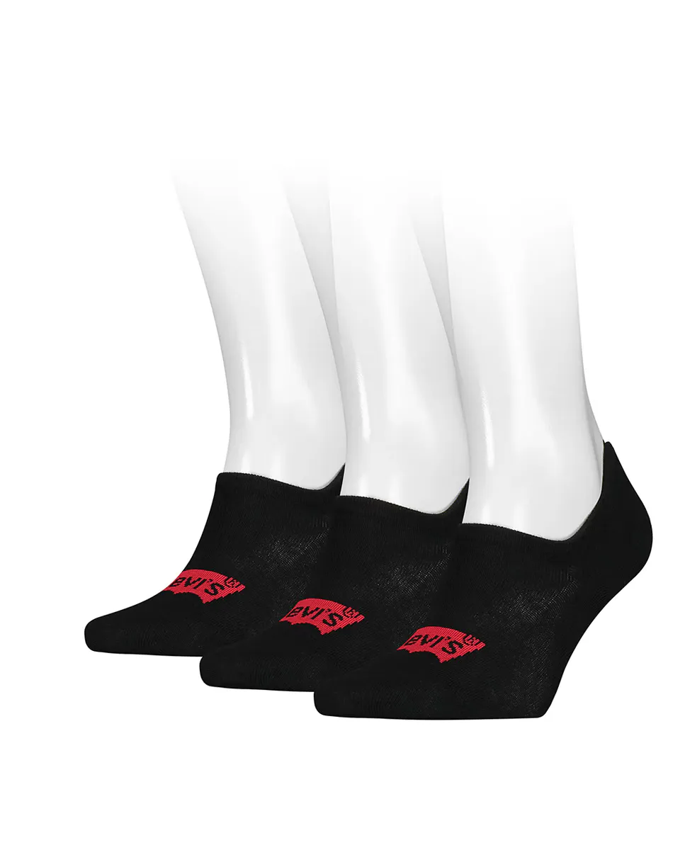 В наборе 3 пары базовых носков Levi's. Черные пики унисекс с логотипом «летучая мышь», черный
В наборе 3 пары базовых носков Levi's. Черные пики унисекс с логотипом «летучая мышь», черный