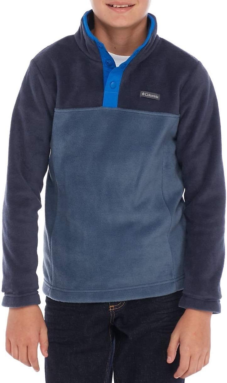 Columbia Boys 8-20 Flattop Ridge Half Snap Fleece Pullover, Dark Mountain, Colle
Columbia Boys 8-20 Flattop Ridge Half Snap Fleece Pullover, Dark Mountain, Colle