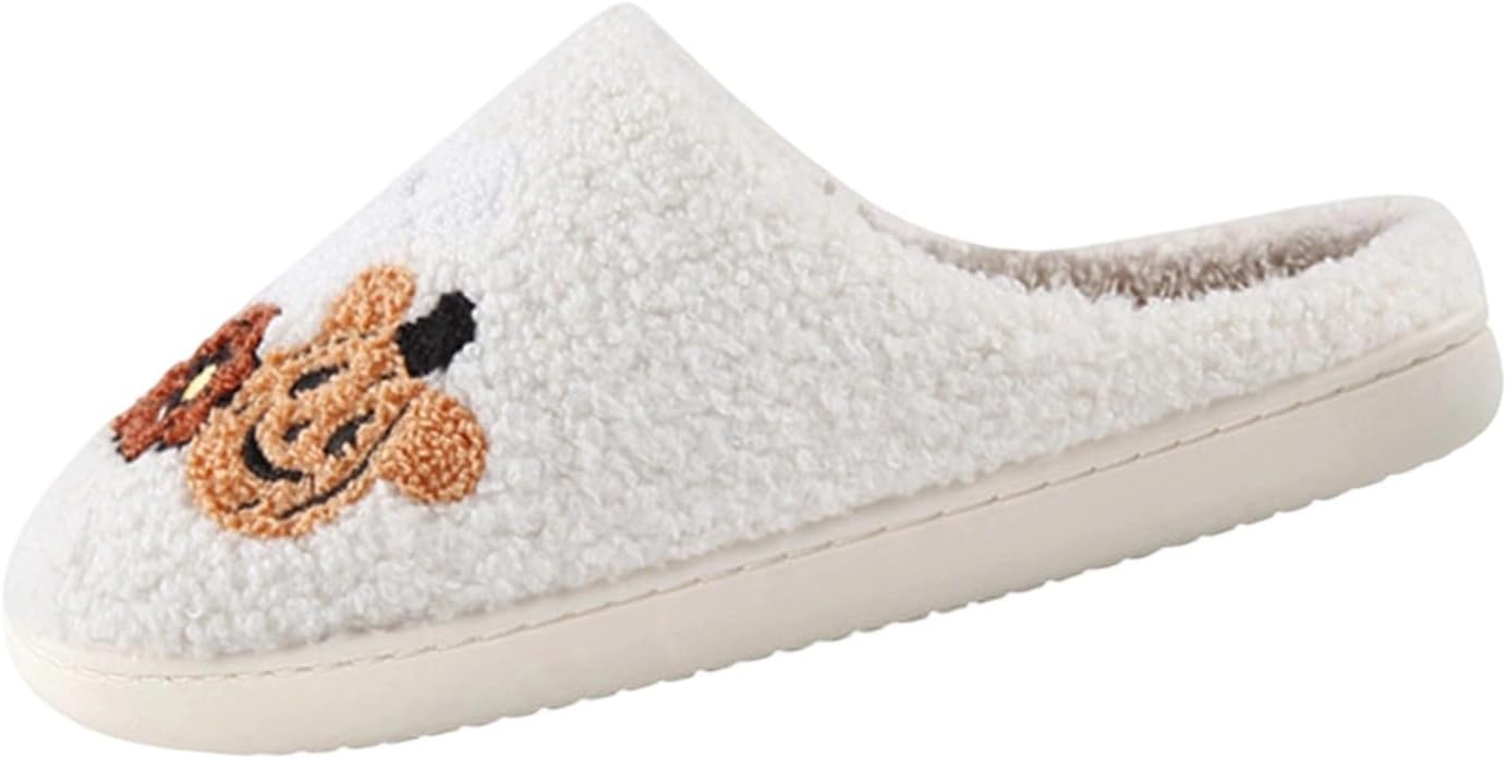 Женские флисовые тапочки на Хэллоуин с милыми мультяшными принтами, уютные пушистые тапочки, противоскользящие и мягкие Generic, белый
Женские флисовые тапочки на Хэллоуин с милыми мультяшными принтами, уютные пушистые тапочки, противоскользящие и мягкие Generic, белый