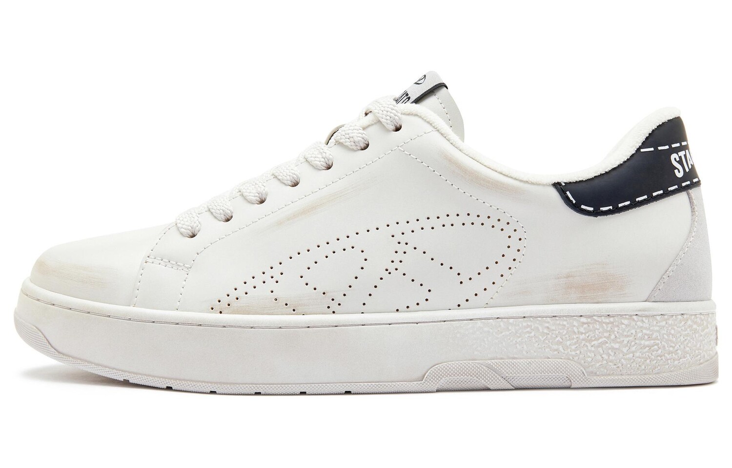 Кеды мужские, обувь для скейтбординга низкая освежающая белый Staccato
Кеды мужские, обувь для скейтбординга низкая освежающая белый Staccato