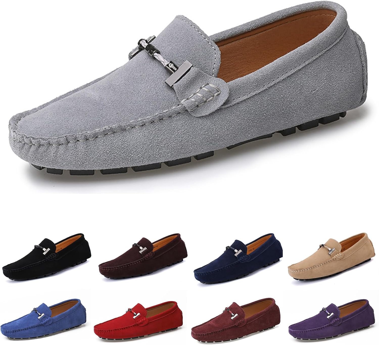 Мужские слипоны NEKGNL из замши ручной работы, повседневные мокасины с квадратным носком, стильные лоферы с пенни, удобные и прогулок, легкие, противоскользящие, плоские, повседневные, размеры 6-15, серый
Мужские слипоны NEKGNL из замши ручной работы, повседневные мокасины с квадратным носком, стильные лоферы с пенни, удобные и прогулок, легкие, противоскользящие, плоские, повседневные, размеры 6-15, серый