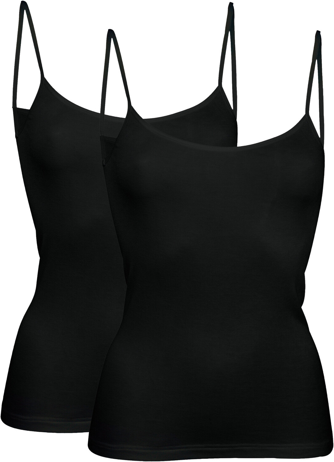 Майка Erwin Müller mit Spaghettiträgern 2er Pack, черный 
Майка Erwin Müller mit Spaghettiträgern 2er Pack, черный