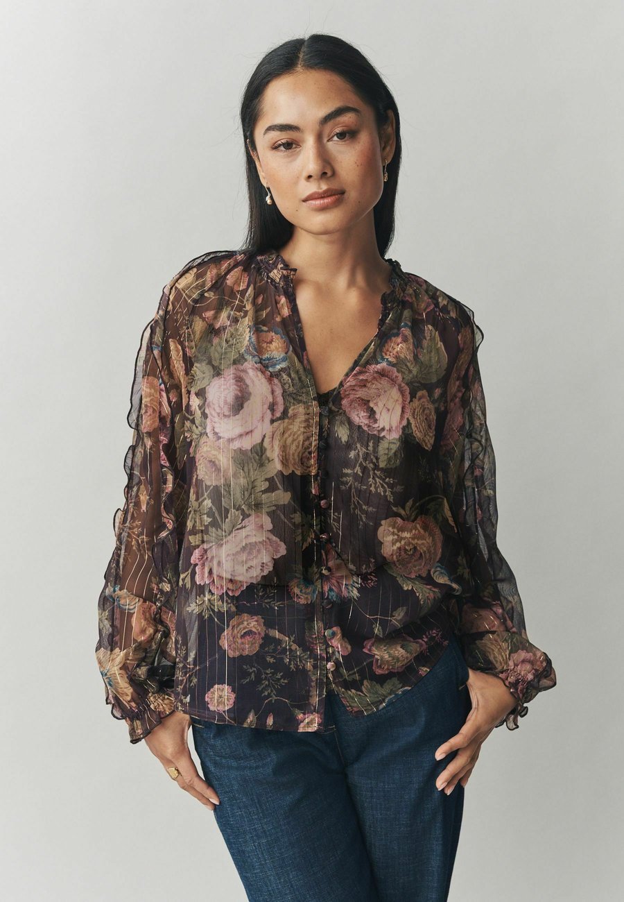 Блуза Laura Ashley Blouse, Black Uffington Print/Black
Блуза Laura Ashley Blouse, Black Uffington Print/Black