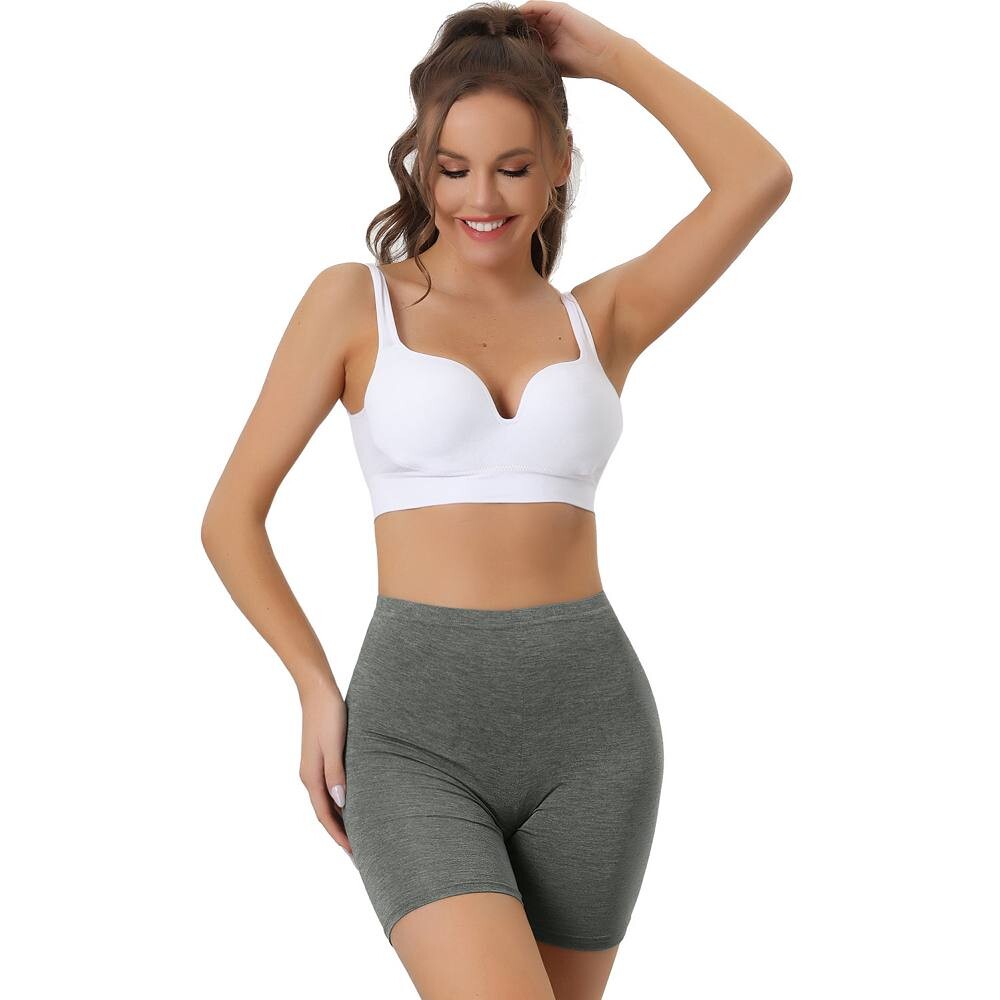 Женское нижнее белье-боксеры до середины бедра, мягкие эластичные трусики для мальчиков с полным покрытием ALLEGRA K, цвет Dark Gray
Женское нижнее белье-боксеры до середины бедра, мягкие эластичные трусики для мальчиков с полным покрытием ALLEGRA K, цвет Dark Gray