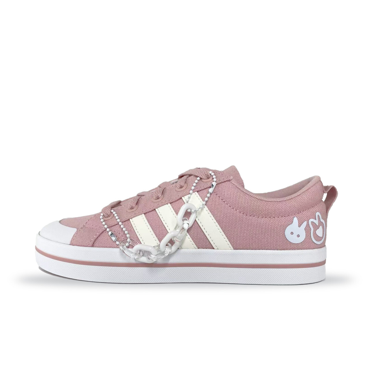 Кроссовки adidas neo Bravada Skateboarding Shoes Women's Low-top Pink/White, розовый 
Кроссовки adidas neo Bravada Skateboarding Shoes Women's Low-top Pink/White, розовый
