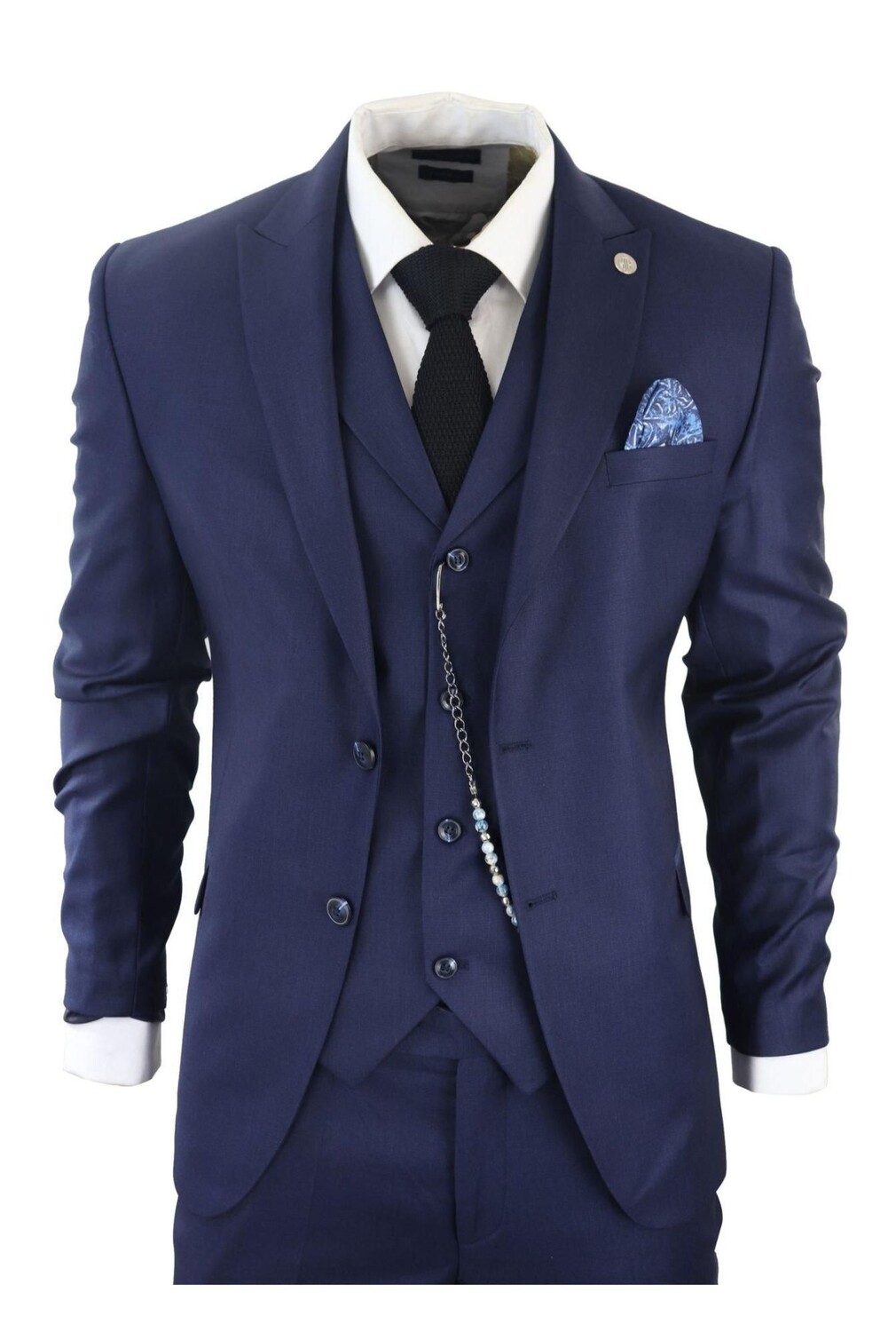 Костюм-тройка TruClothing James, темно-синий
Костюм-тройка TruClothing James, темно-синий