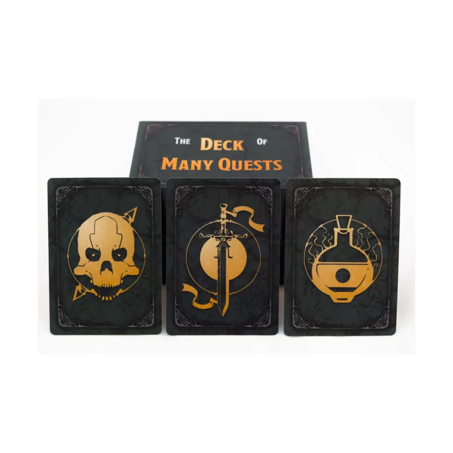 Бокс-сет Deck of Many Quests, Role Playing Games Accessories (Lunch break Heroes)
Бокс-сет Deck of Many Quests, Role Playing Games Accessories (Lunch break Heroes)
