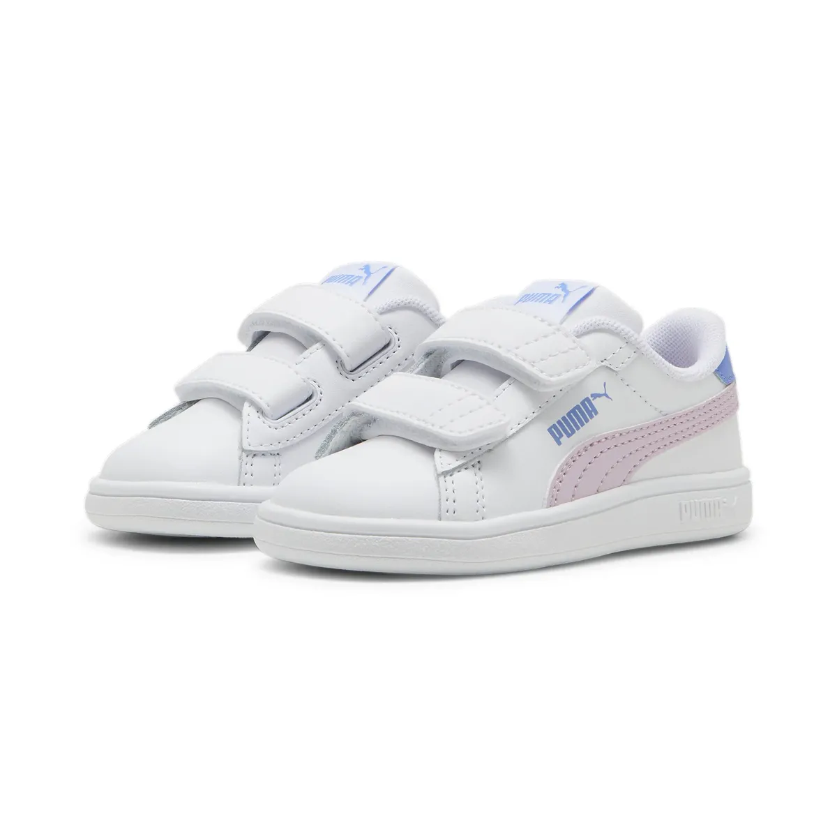 Кроссовки PUMA "SMASH 3.0 L V INF", для малышей на застежке-липучке, цвет Puma White-Grape Mist-Blue Skies
Кроссовки PUMA "SMASH 3.0 L V INF", для малышей на застежке-липучке, цвет Puma White-Grape Mist-Blue Skies