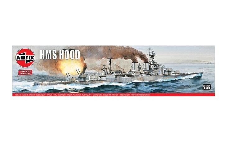 Комплект модели британского крейсера HMS HOOD Airfix
Комплект модели британского крейсера HMS HOOD Airfix