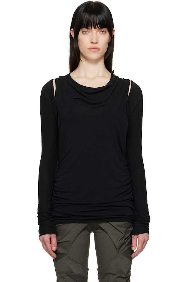 Болеро-топ на пуговицах Open Yy, черный
Болеро-топ на пуговицах Open Yy, черный