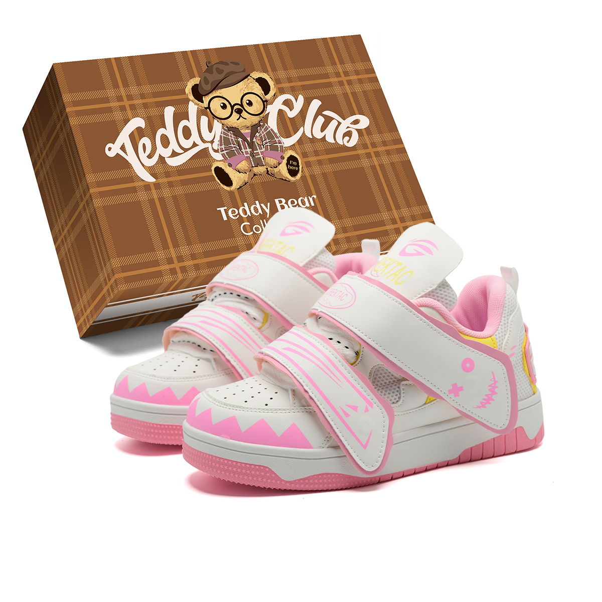 Teddy Bear Collection Скользоустойчивые износостойкие легкие низкие скейтерские кроссовки унисекс розово-белые, цвет Pink/White
Teddy Bear Collection Скользоустойчивые износостойкие легкие низкие скейтерские кроссовки унисекс розово-белые, цвет Pink/White