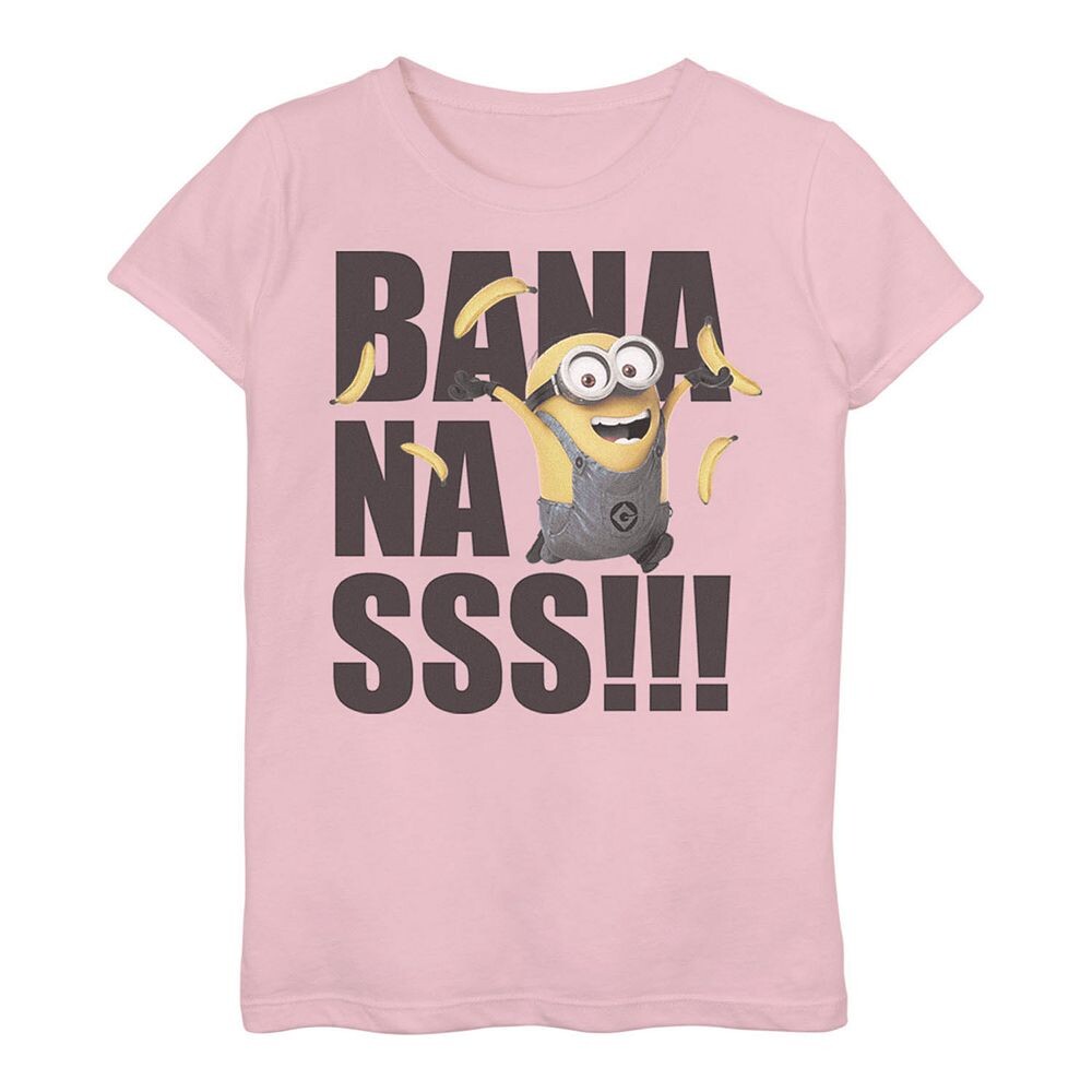 Футболка «Миньоны» для девочек 3–16 лет Dave Goes Bananas Licensed Character, розовый
Футболка «Миньоны» для девочек 3–16 лет Dave Goes Bananas Licensed Character, розовый