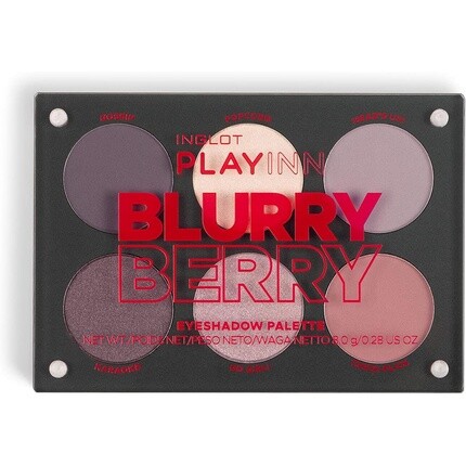 Палитра теней для век Playinn Blurry Berry, Inglot
Палитра теней для век Playinn Blurry Berry, Inglot