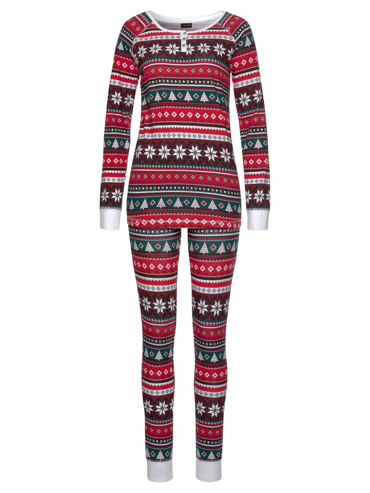 Пижама LASCANA, цвет rot-grün
Пижама LASCANA, цвет rot-grün