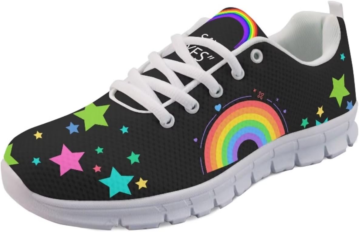 Женские кроссовки с мягкой подошвой для спорта, фитнеса, путешествий, работы, прогулок и тенниса Getelinseng, Rainbow Star
Женские кроссовки с мягкой подошвой для спорта, фитнеса, путешествий, работы, прогулок и тенниса Getelinseng, Rainbow Star