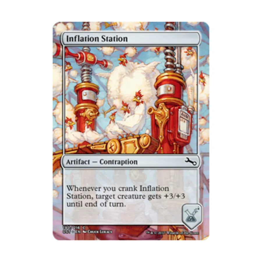 CCG Инфляционная станция (С), MTG - Unstable
CCG Инфляционная станция (С), MTG - Unstable