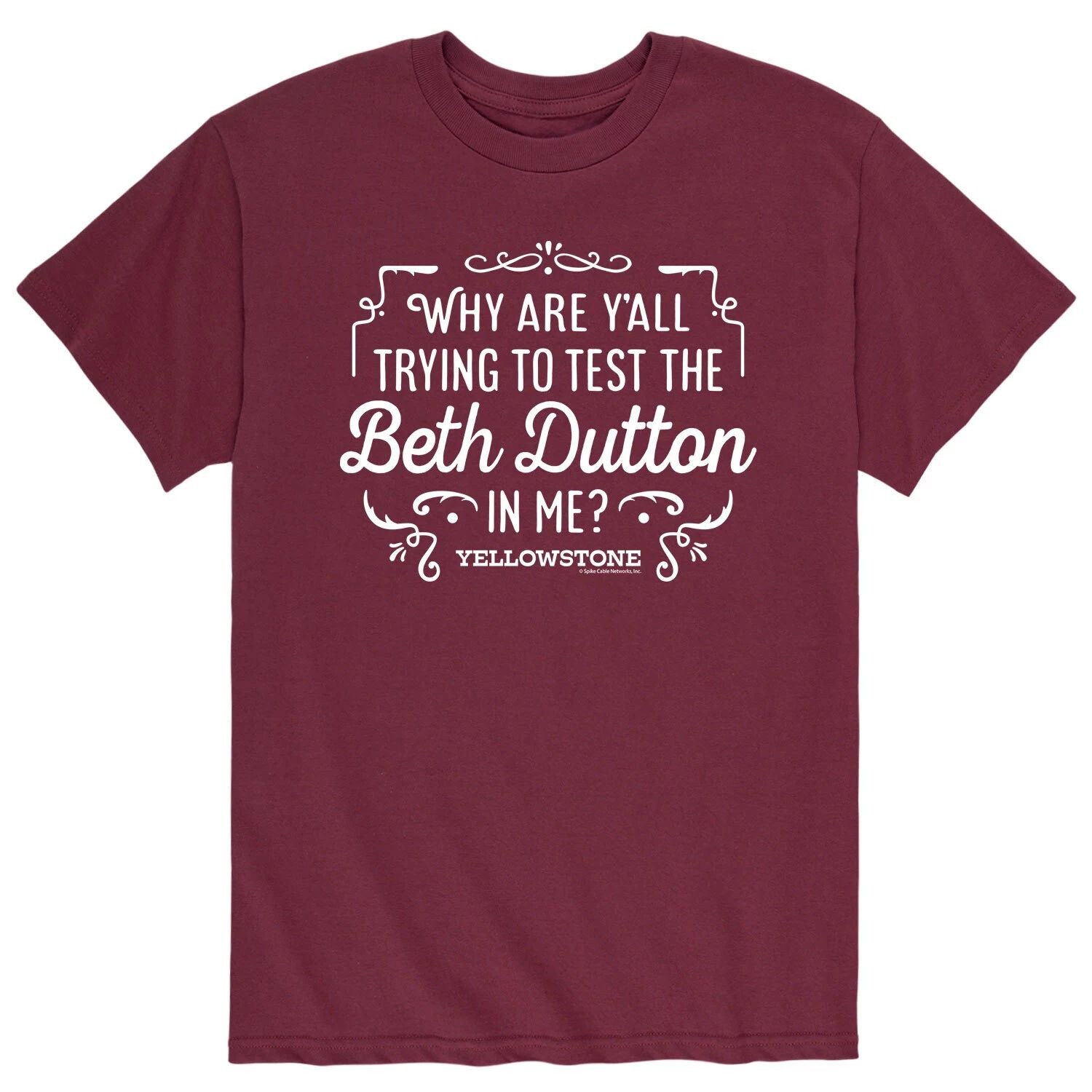 Мужская Йеллоустоун пытается протестировать футболку Бет Даттон Licensed Character
Мужская Йеллоустоун пытается протестировать футболку Бет Даттон Licensed Character