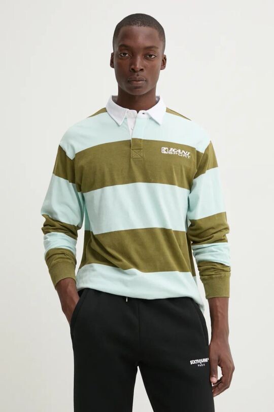 Хлопковая рубашка с длинным рукавом Karl Kani, синий
Хлопковая рубашка с длинным рукавом Karl Kani, синий