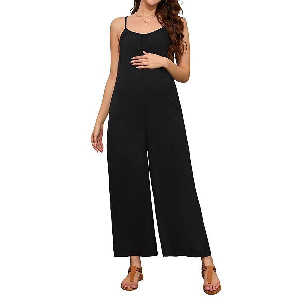 Комбинезон для беременных с квадратным вырезом, без рукавов, регулируемыми бретелями-спагетти, широкими штанинами и боковыми карманами. Clearflower, Black
Комбинезон для беременных с квадратным вырезом, без рукавов, регулируемыми бретелями-спагетти, широкими штанинами и боковыми карманами. Clearflower, Black