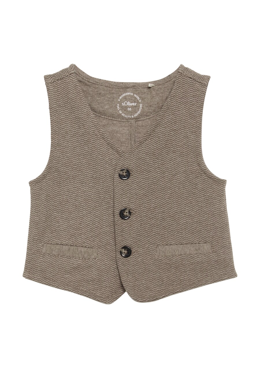 Жилет s.Oliver, цвет Brown/mottled brown
Жилет s.Oliver, цвет Brown/mottled brown