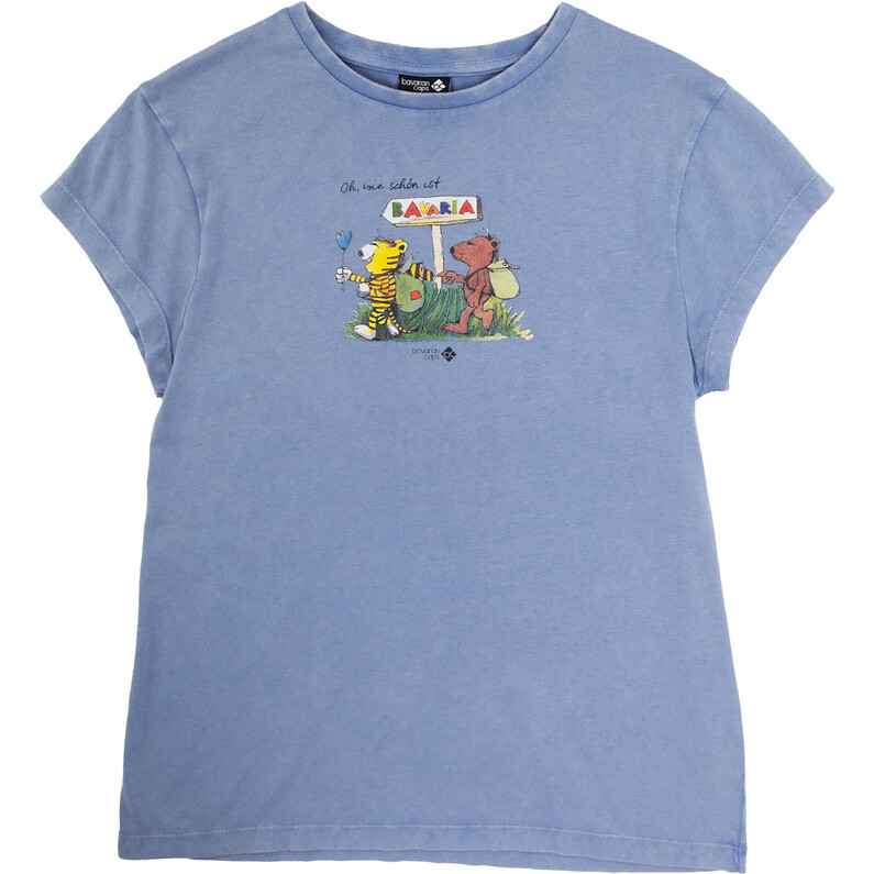 Женская футболка «О, как прекрасна Бавария» Bavarian Caps, синий
Женская футболка «О, как прекрасна Бавария» Bavarian Caps, синий