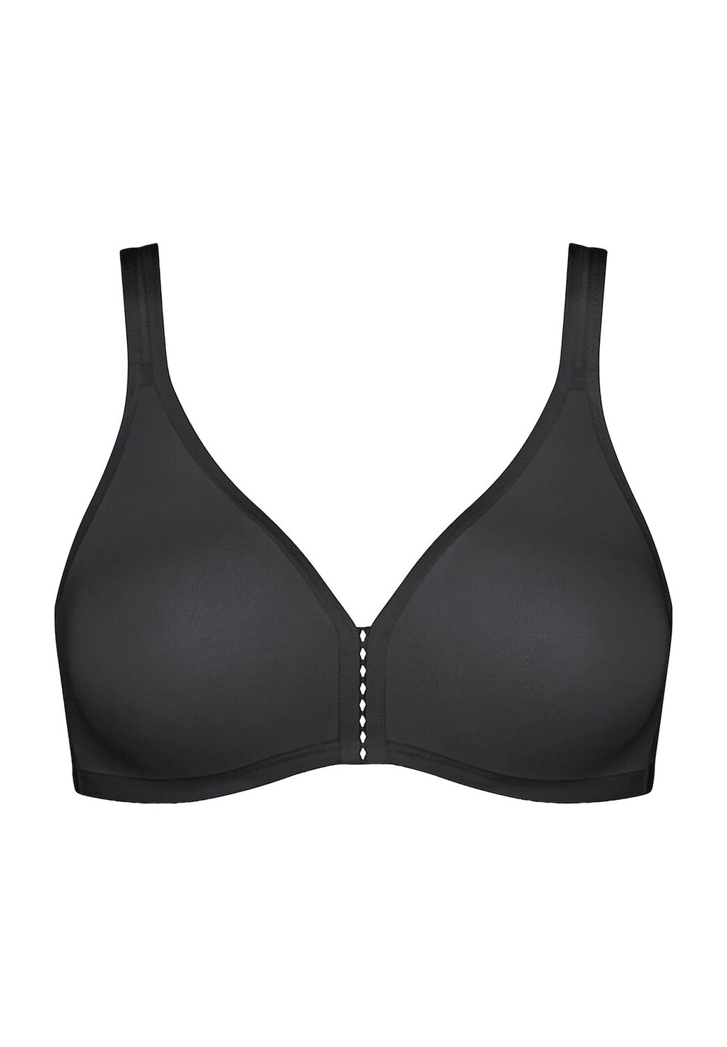 Женский бюстгальтер на каждый день Eileen без косточек с тонкими бретелями и отверстиями Triumph, черный
Женский бюстгальтер на каждый день Eileen без косточек с тонкими бретелями и отверстиями Triumph, черный