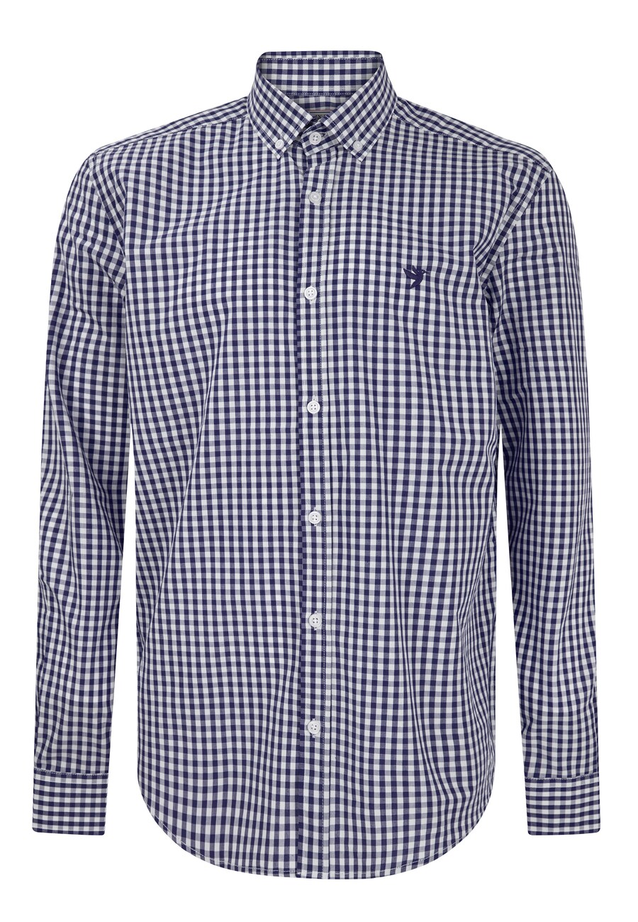 Рубашка на пуговицах классического кроя Felix Hardy, Navy
Рубашка на пуговицах классического кроя Felix Hardy, Navy