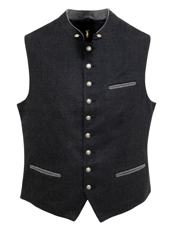 Almsach Традиционный жилет HE-WS1188 антрацитового цвета
Almsach Традиционный жилет HE-WS1188 антрацитового цвета