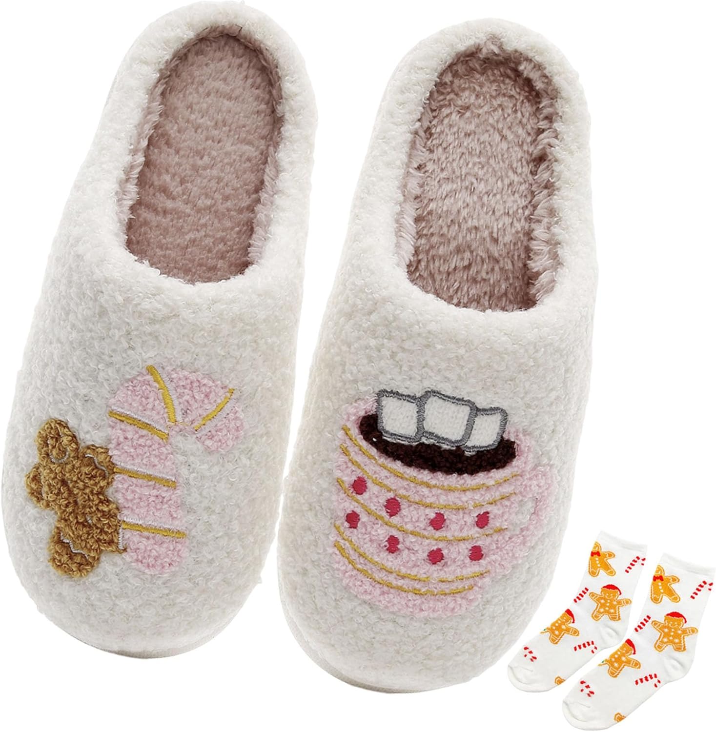 Рождественские тапочки-северные олени для женщин, пушистые, мягкие и уютные, мультяшные плюшевые тапочки для дома и улицы Focusin, C-christmas
Рождественские тапочки-северные олени для женщин, пушистые, мягкие и уютные, мультяшные плюшевые тапочки для дома и улицы Focusin, C-christmas