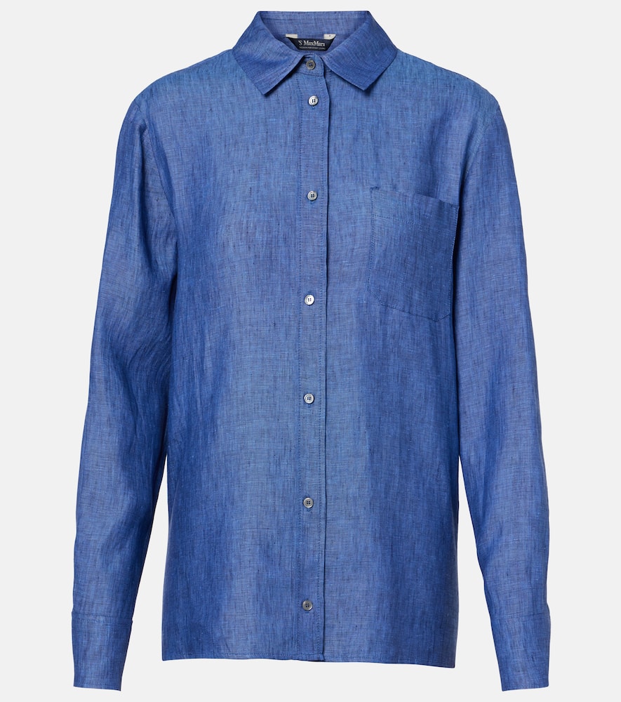Льняная рубашка Elise 'S Max Mara, Dark Jeans
Льняная рубашка Elise 'S Max Mara, Dark Jeans