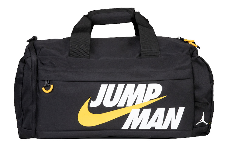 Полиэстеровая спортивная сумка через плечо большого размера унисекс черная Jordan
Полиэстеровая спортивная сумка через плечо большого размера унисекс черная Jordan