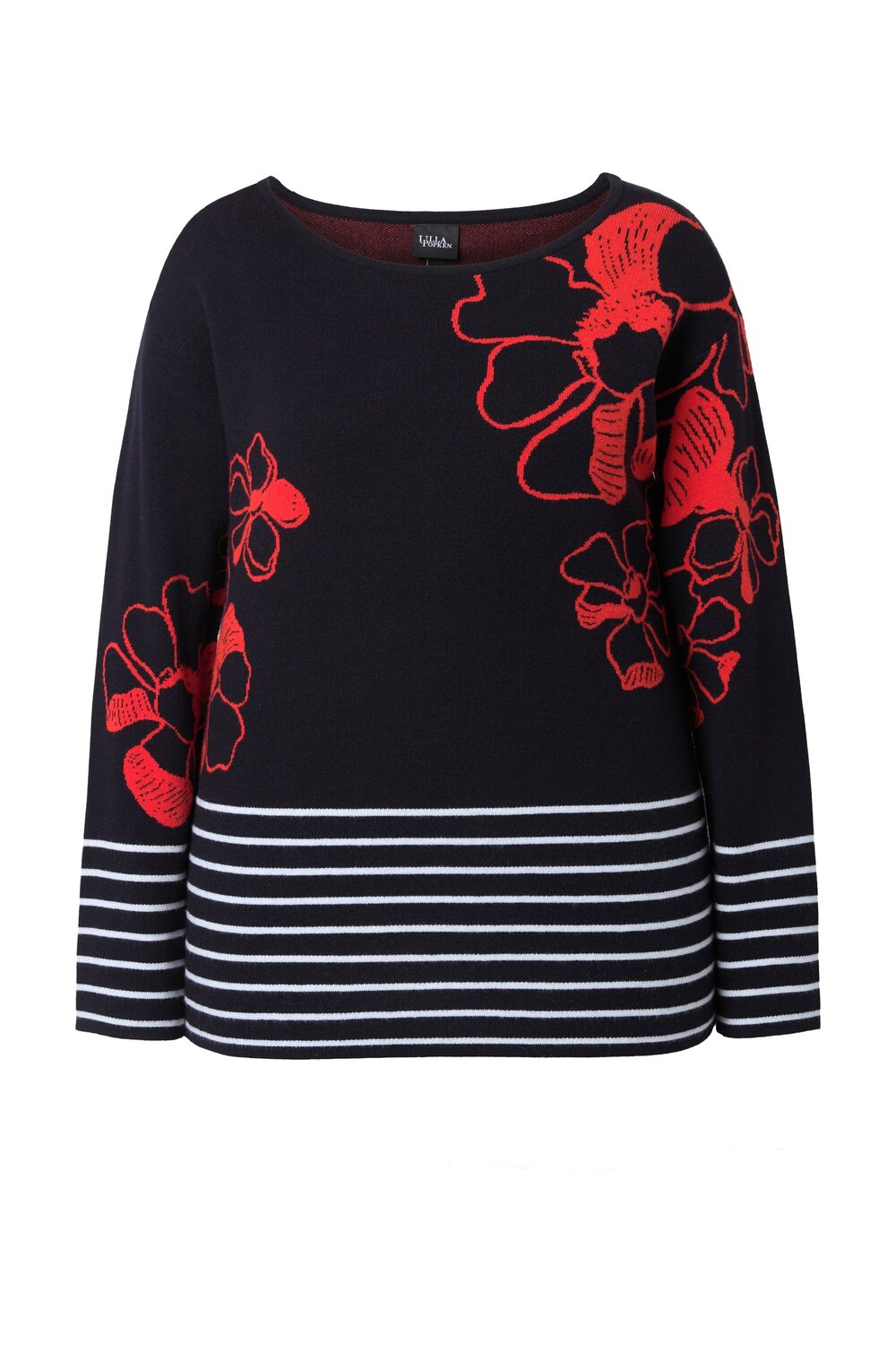 Ulla Popken Свитер в черном цвете
Ulla Popken Свитер в черном цвете