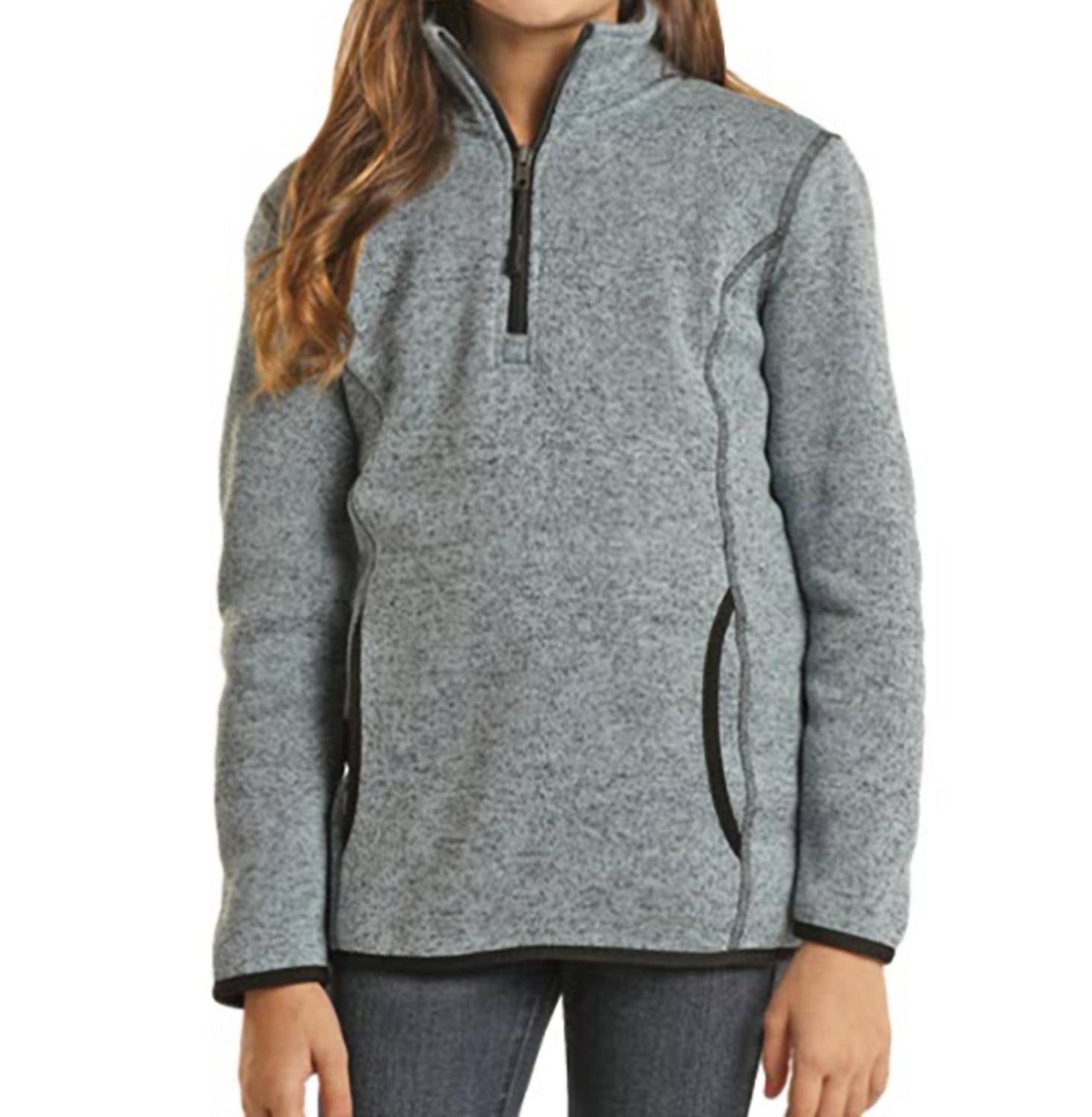 Детский меланжевый свитер с молнией на 1/4 в голубом цвете Panhandle
Детский меланжевый свитер с молнией на 1/4 в голубом цвете Panhandle