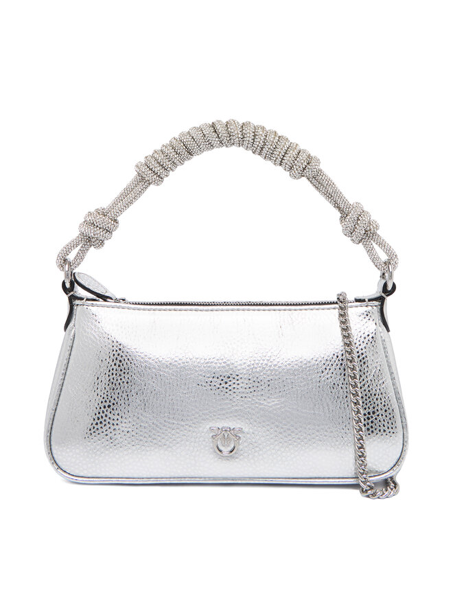 Вечерняя сумка PINKO Half Moon Baguette Mini AI 25-26 PLTT 105915 A2WD, серебряныйfarben
Вечерняя сумка PINKO Half Moon Baguette Mini AI 25-26 PLTT 105915 A2WD, серебряныйfarben