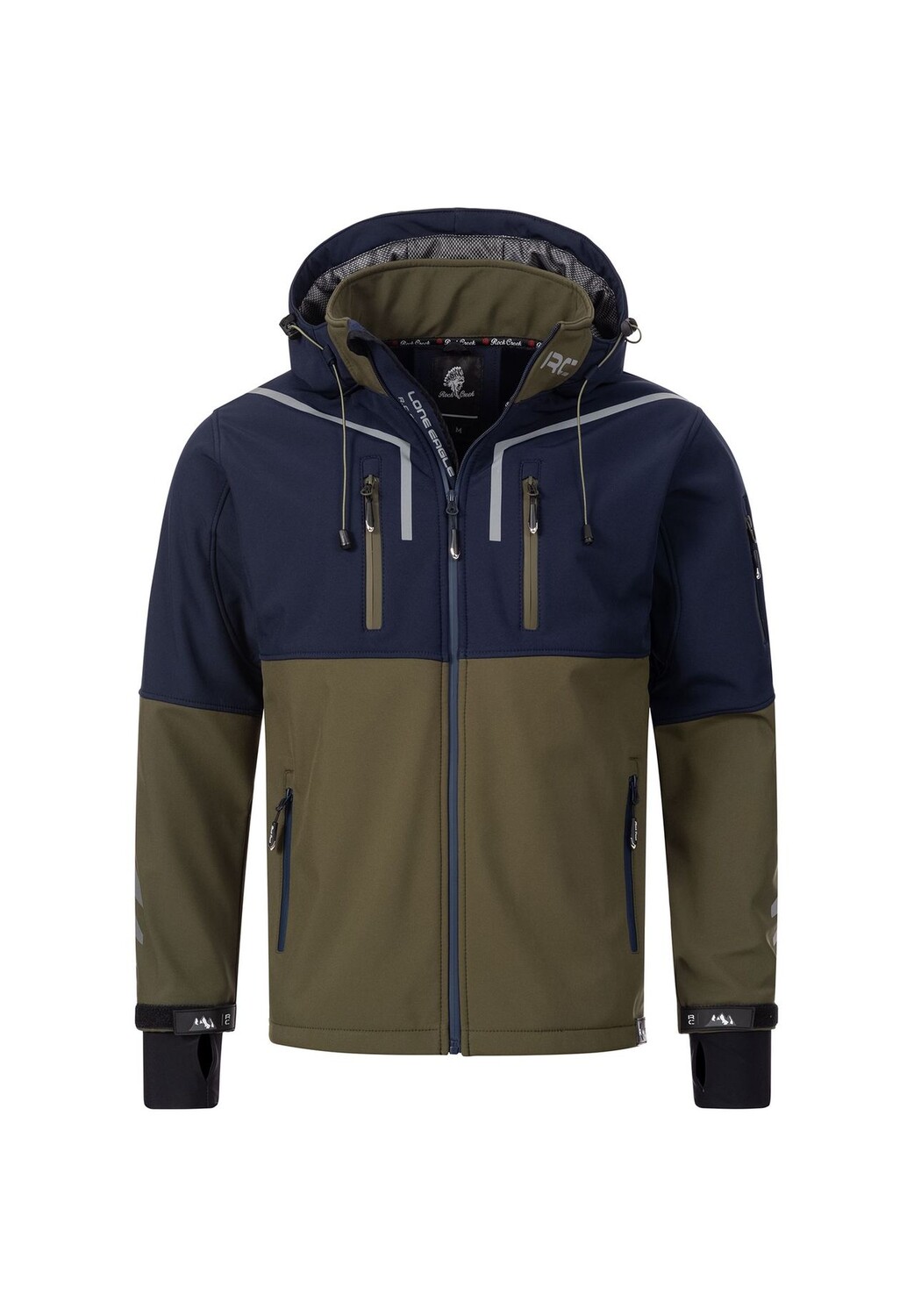 Куртка софтшелл, куртка стандартного кроя Rock Creek, темно-синий
Куртка софтшелл, куртка стандартного кроя Rock Creek, темно-синий