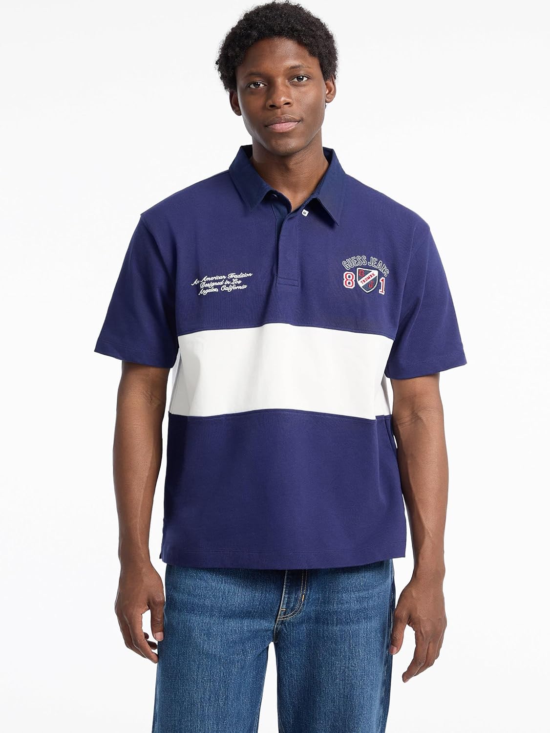 GUESS Поло регби с коротким рукавом, Deep Ink
GUESS Поло регби с коротким рукавом, Deep Ink
