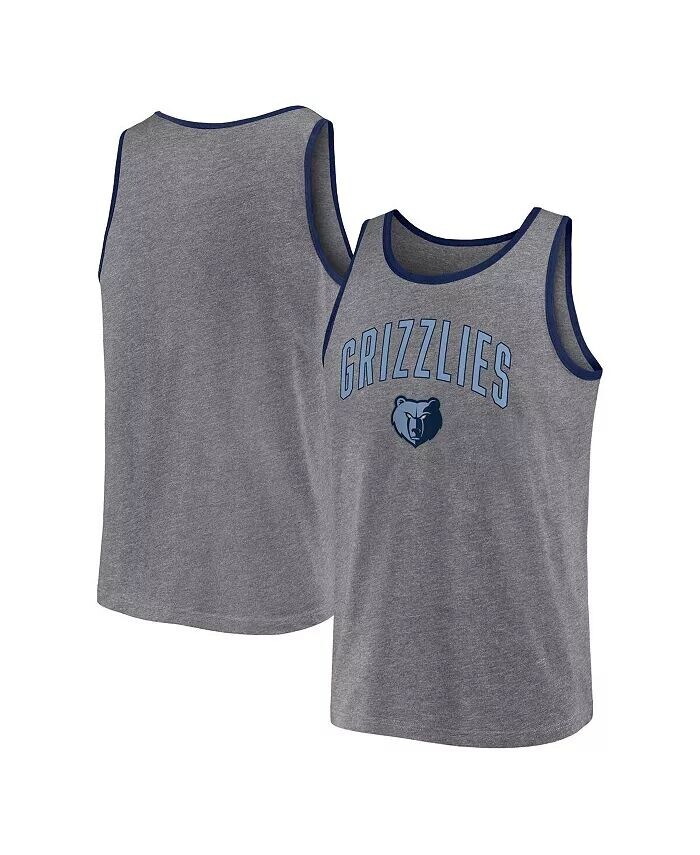 Мужская майка-топ Memphis Grizzlies Primary Logo цвета «меланжевый серый» Fanatics
Мужская майка-топ Memphis Grizzlies Primary Logo цвета «меланжевый серый» Fanatics