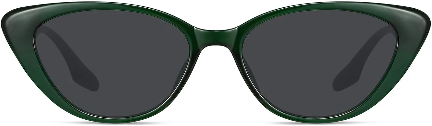 Ретро-винтажные узкие солнцезащитные очки «кошачий глаз» для женщин в стиле 90-х, небольшие, стильные, модные, с защитой UV400, модель FZN7514 Fozono, Green / Grey
Ретро-винтажные узкие солнцезащитные очки «кошачий глаз» для женщин в стиле 90-х, небольшие, стильные, модные, с защитой UV400, модель FZN7514 Fozono, Green / Grey