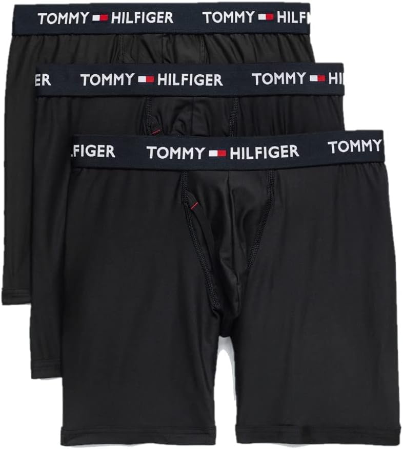 Мужские трусы-боксеры Tommy Hilfiger Micro Classics, 3 пары, Black (3 Pack)
Мужские трусы-боксеры Tommy Hilfiger Micro Classics, 3 пары, Black (3 Pack)