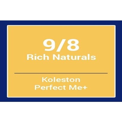 Краска для волос Koleston Perfect Me + Rich Naturals 9/8, 60 мл, Wella
Краска для волос Koleston Perfect Me + Rich Naturals 9/8, 60 мл, Wella