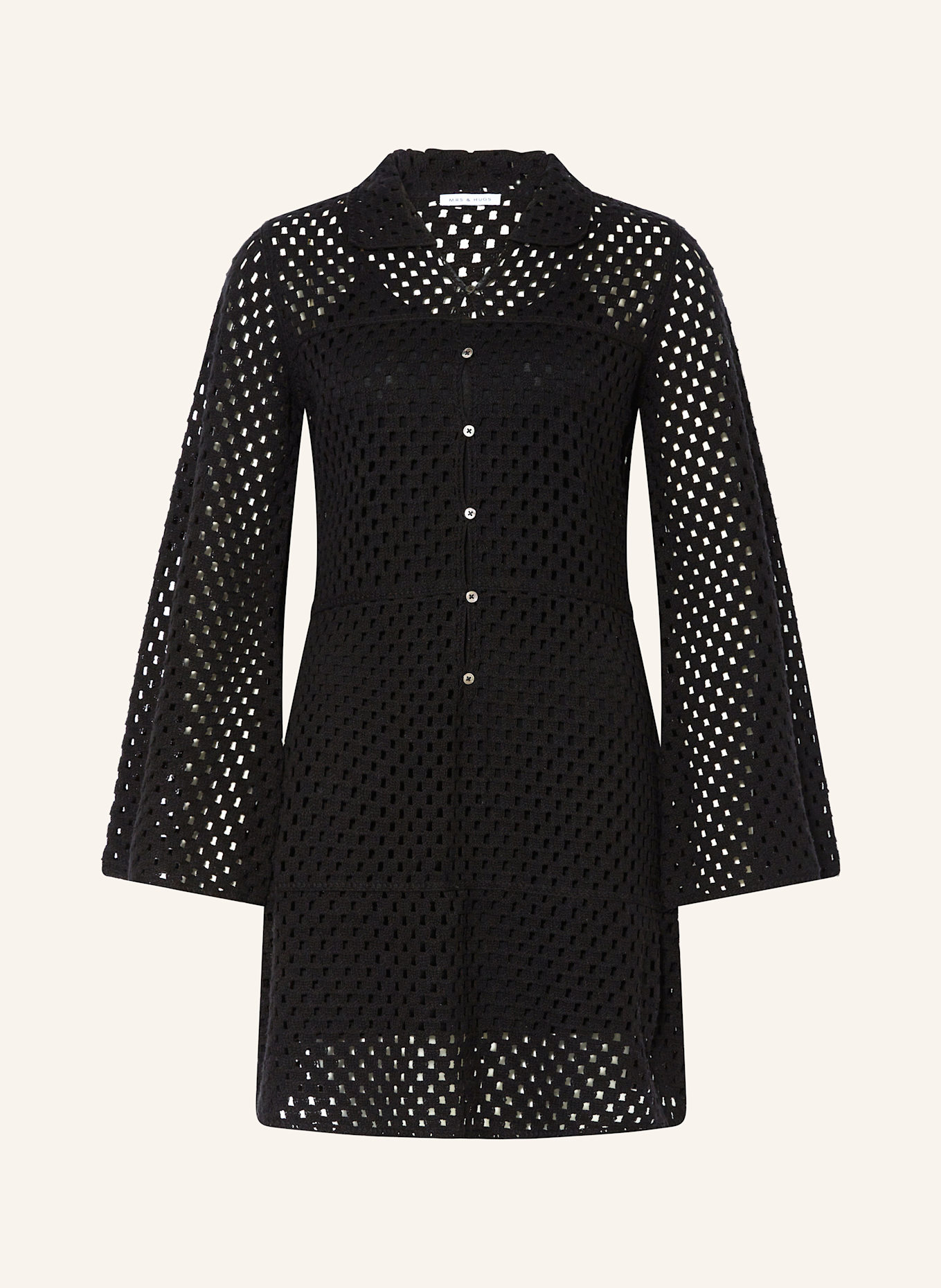 Платье крючком Mrs & Hugs, черный
Платье крючком Mrs & Hugs, черный