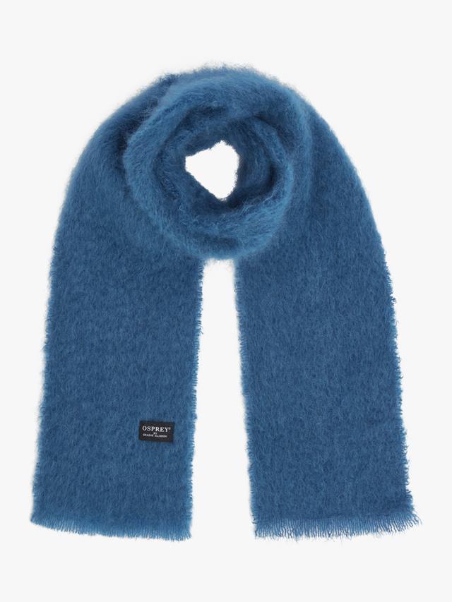 Шарф Paola из мохера OSPREY LONDON, Blue
Шарф Paola из мохера OSPREY LONDON, Blue