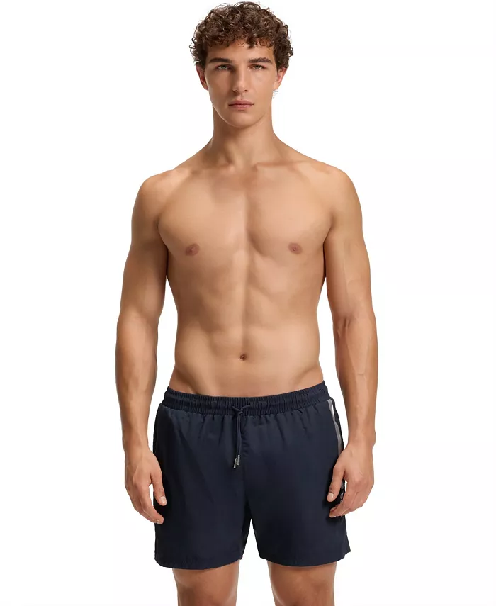 Мужские плавки с фольгированным логотипом Hugo Boss, синий
Мужские плавки с фольгированным логотипом Hugo Boss, синий